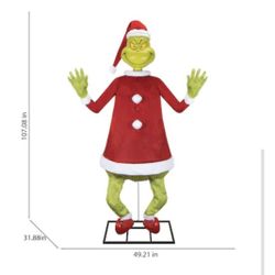 Grinch 9-ft Dr. Seuss The Grinch Animatronic how the grinch stole chrismas