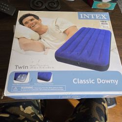 Intex Classic Downy Twin Air Mattress