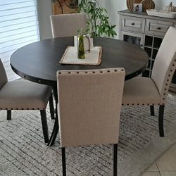 Dinner Table- 4 Chairs 
