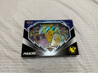 Pokemon Hoopa V & Pikachu V Box