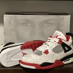 Size 12 Jordan 4 OG Laser white 2005