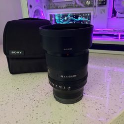 Sony 35mm 1.4 GM