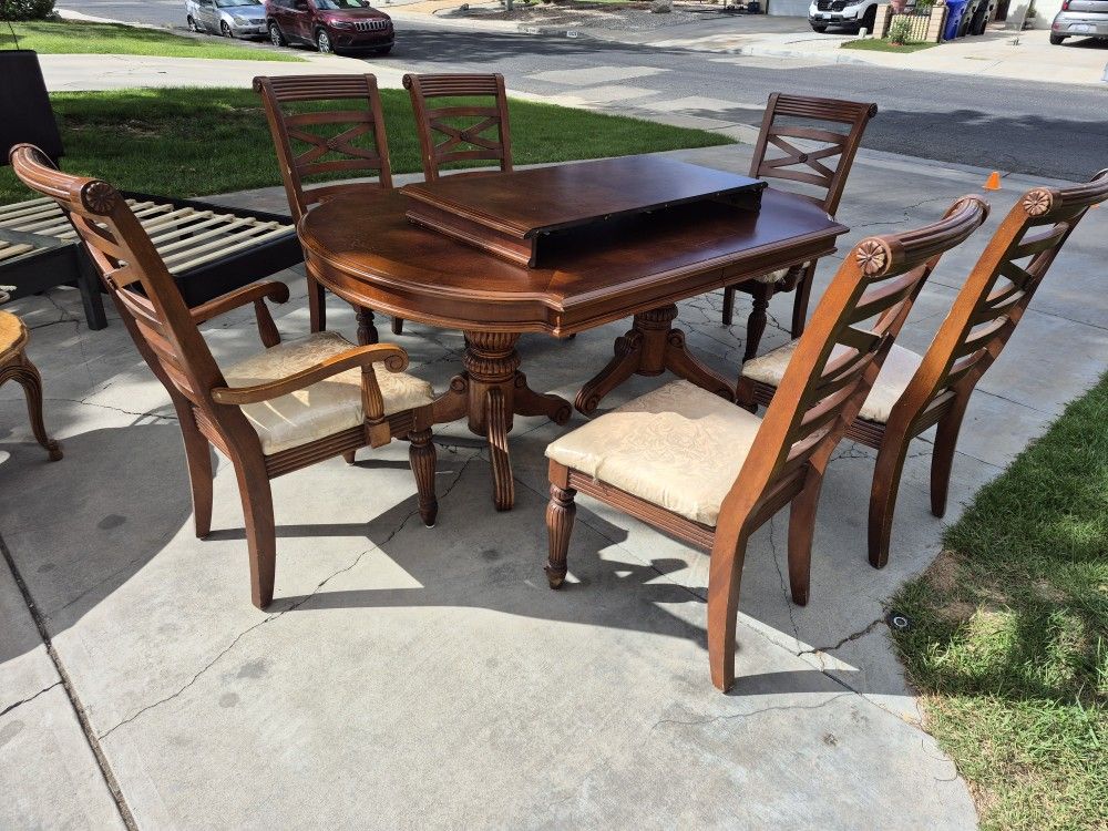 Table With 6 Chairs