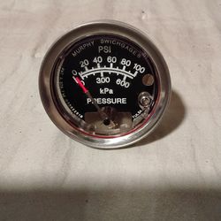 Murphy Swichgage 0-100 PSi/0-600 KPA