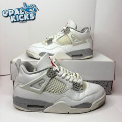 Size 8M - Jordan 4 “White Oreo”