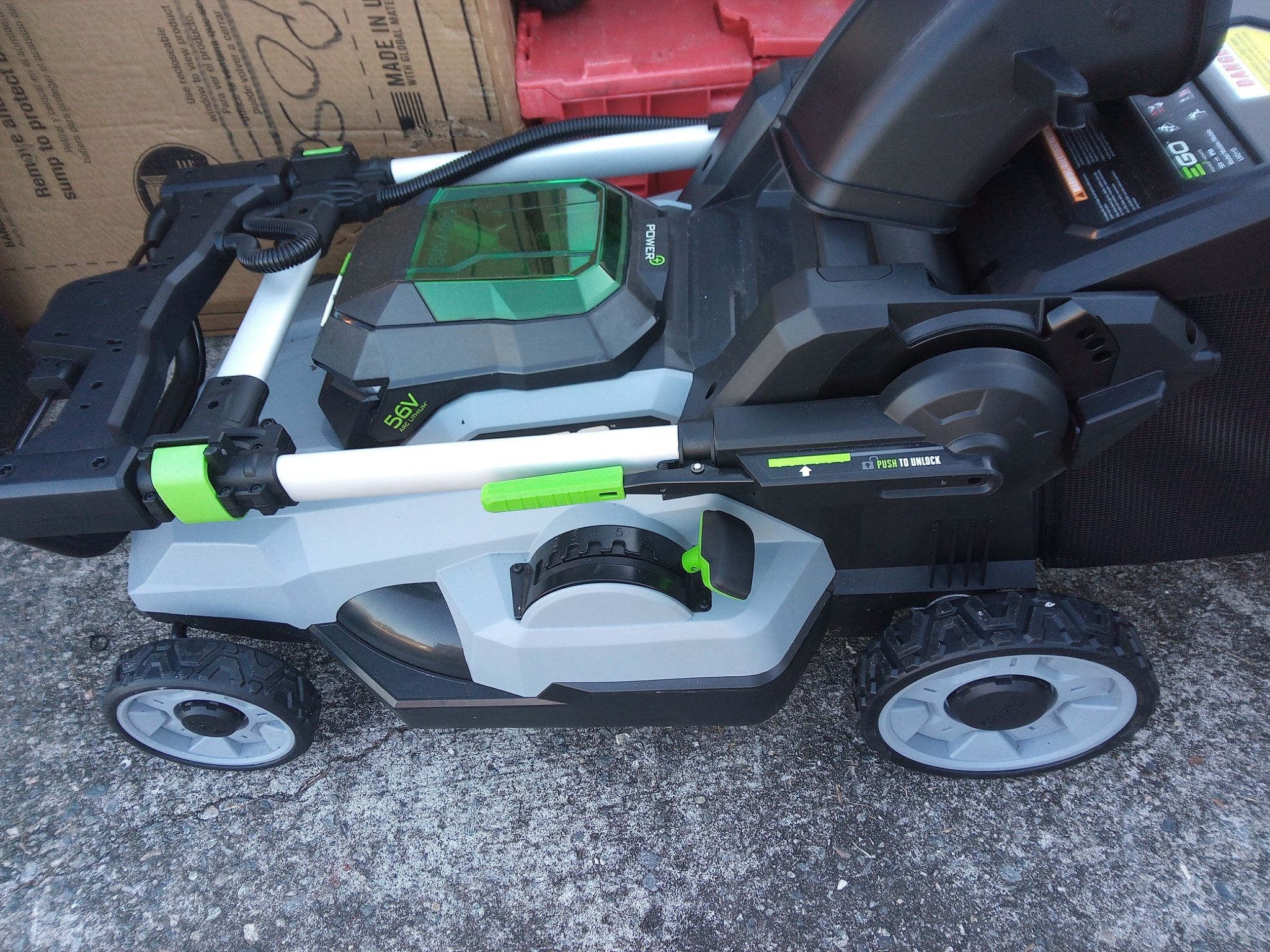 EGO Self propelled Electric Mower