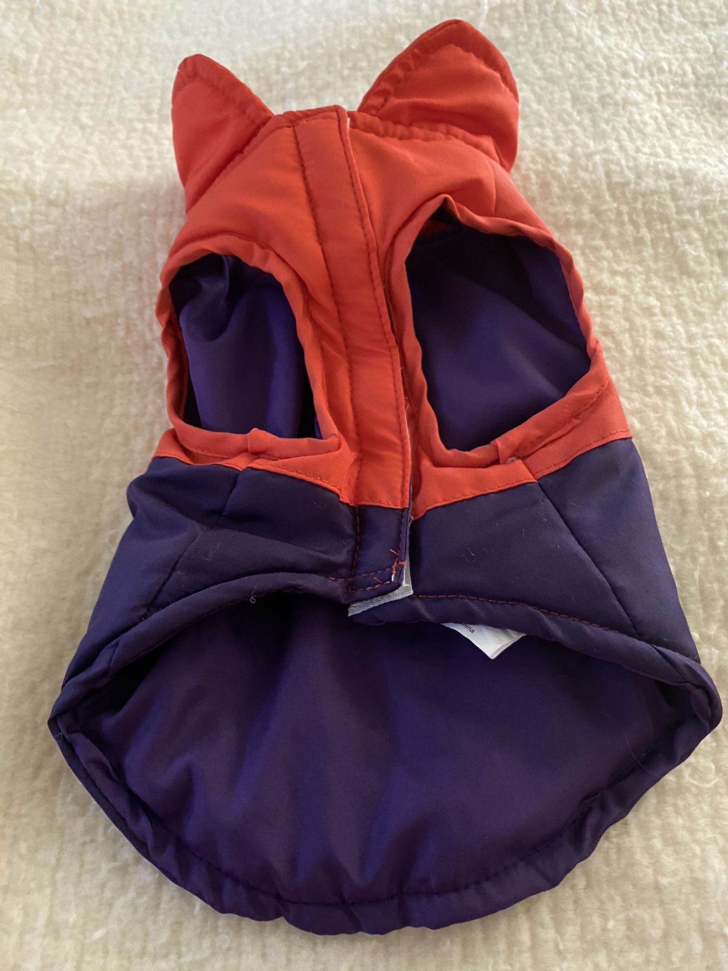 Little dog Nylon /Velcro close dog coat