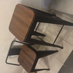 Modern Wood & Metal Bar Stools + Chairs