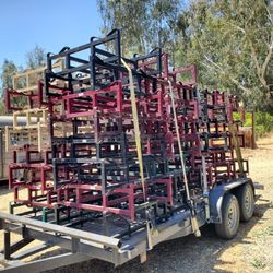 WIne Barrel Racks -- 100+