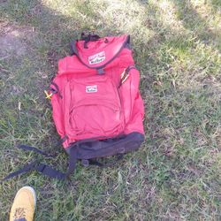 Vintage Marlboro Adventure Team Gear  Camping Hiking Backpack 2 Bags 1990s Used