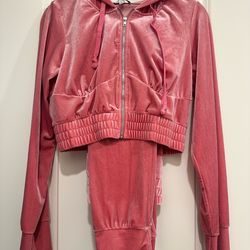 Fashion Nova Women’s Pink Track Suit