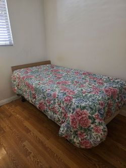 Twin Bed Frame with Headboard