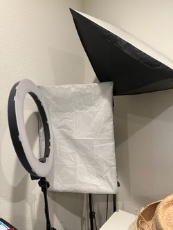 Ring Light and Softbox Photography Lighting Kit