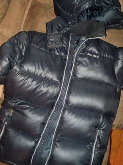 Boys large marmot jacket with hood