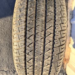 Single (1) 215 60 16 Firestone FR710 All season tire