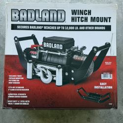 Badland Winch Hitch Mount