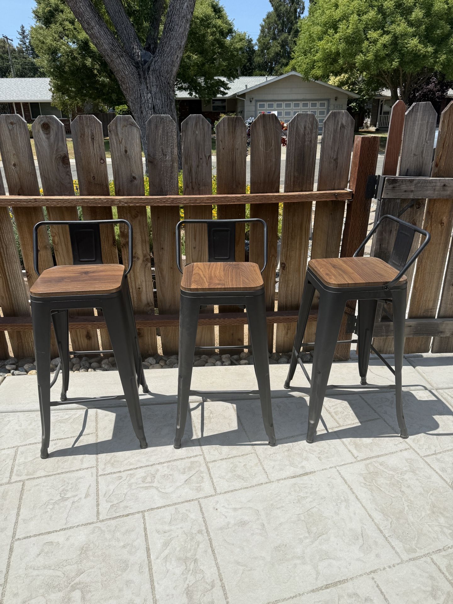 3 Barstool / Counter Chairs