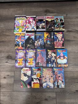 Dvd anime vhs lot