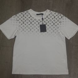 LV White Monogram T-shirt Design