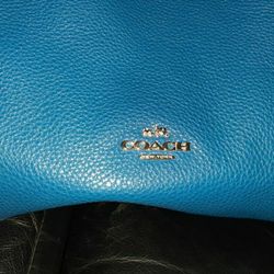 COACH Purse, Peacock Blue, PERFECT CONDITION 51st Ave & NORTHERN