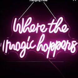 Neon Led Lights “where The Magic Happens”