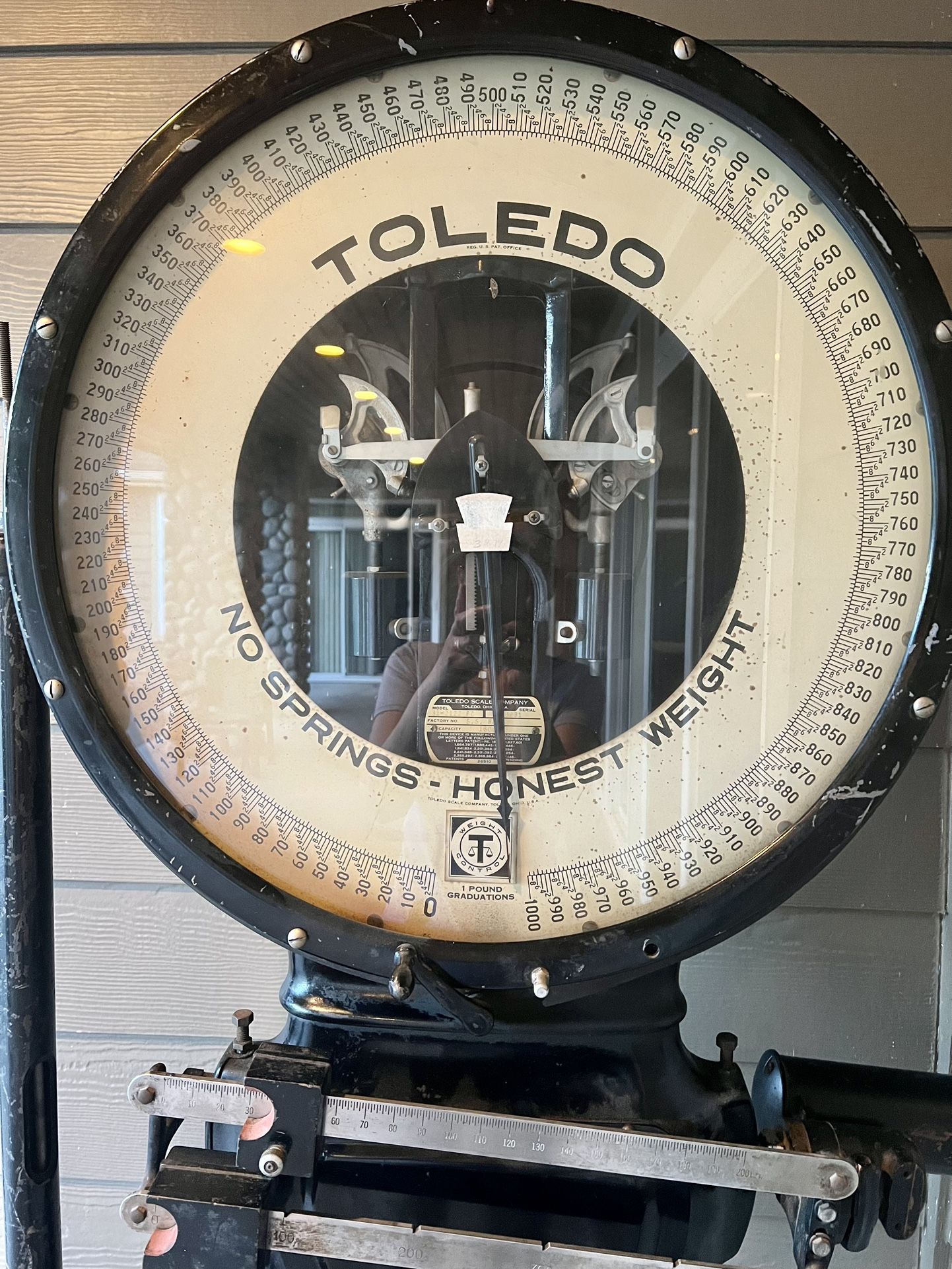 Toledo Scale, 31-2122 FC, 1600LB