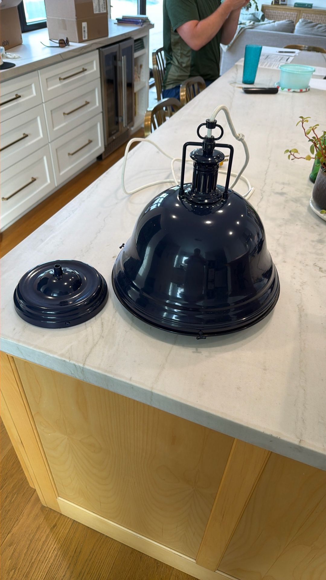 Pottery Barn Kids Depot Hanging Light