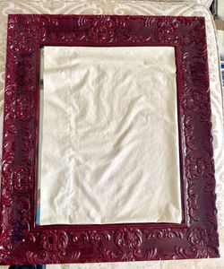 Gloss Ruby Italian Statement Mirror