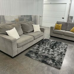 Sofá And Loveseat Set 