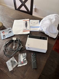TMY Projector And Screen All Original Parts