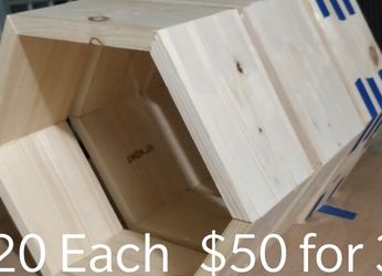 Hexagon Shelves