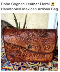 Mexican/Boho Leather Purse