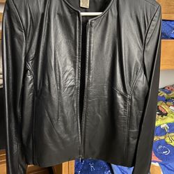 Faux Leather Jacket