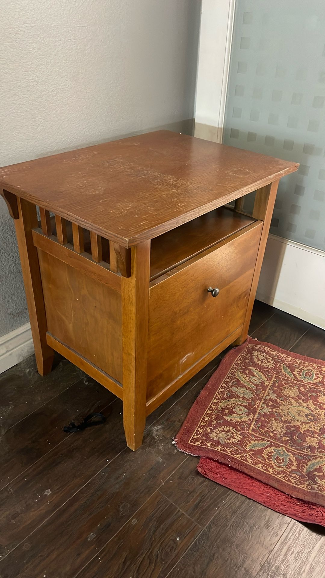Mission Style file cabinet