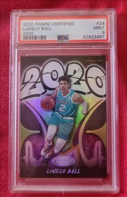 Lamelo Ball 2020 panini gem mint 9 rookie card