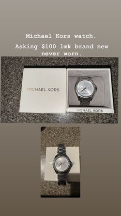 Michael Kors Watch Silver