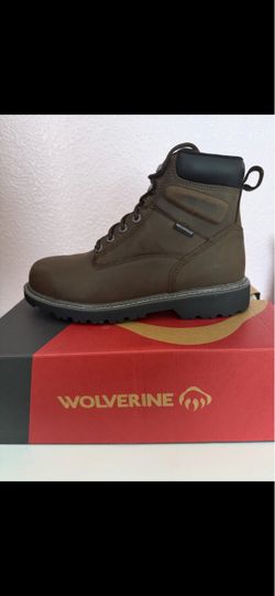 New Wolverine Waterproof Work Boot with steel toe