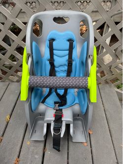Child Bike Seat - CoPilot Limo rear-mounted