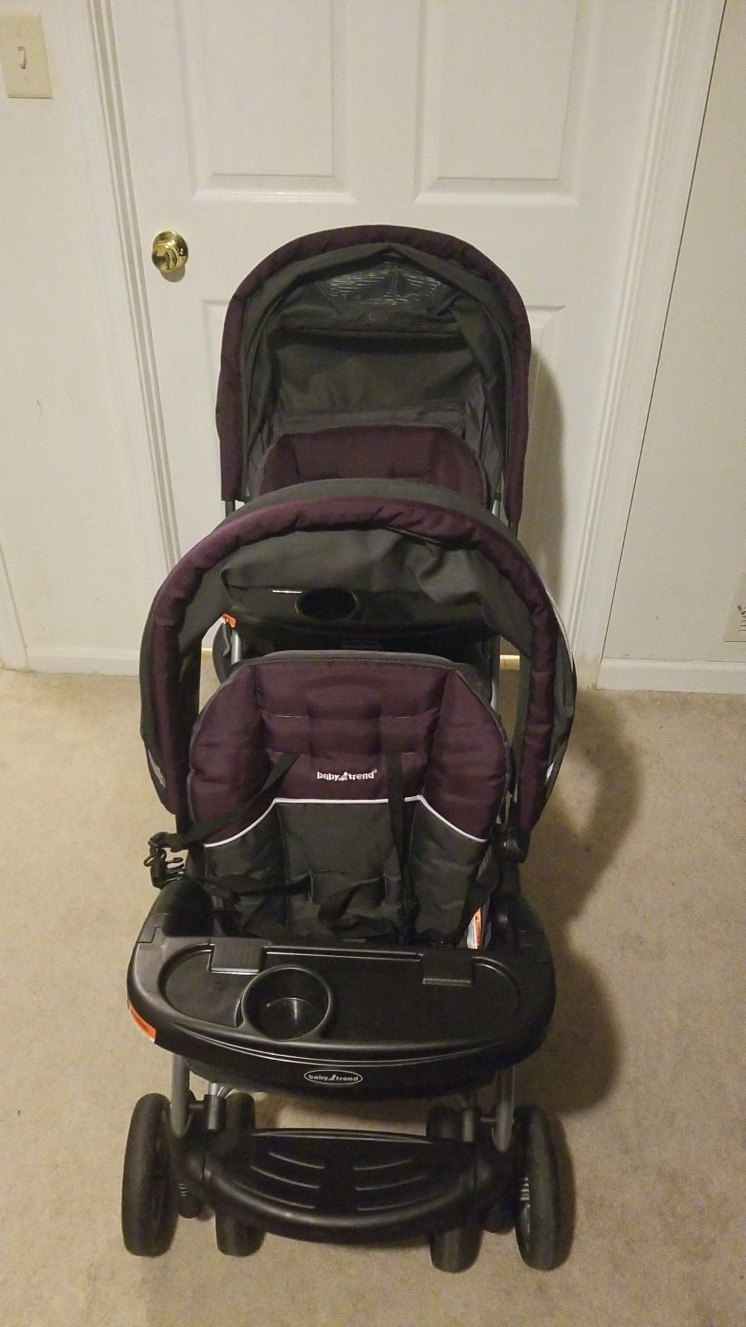 Official Baby Trend "Sit N Stand" Double Stroller