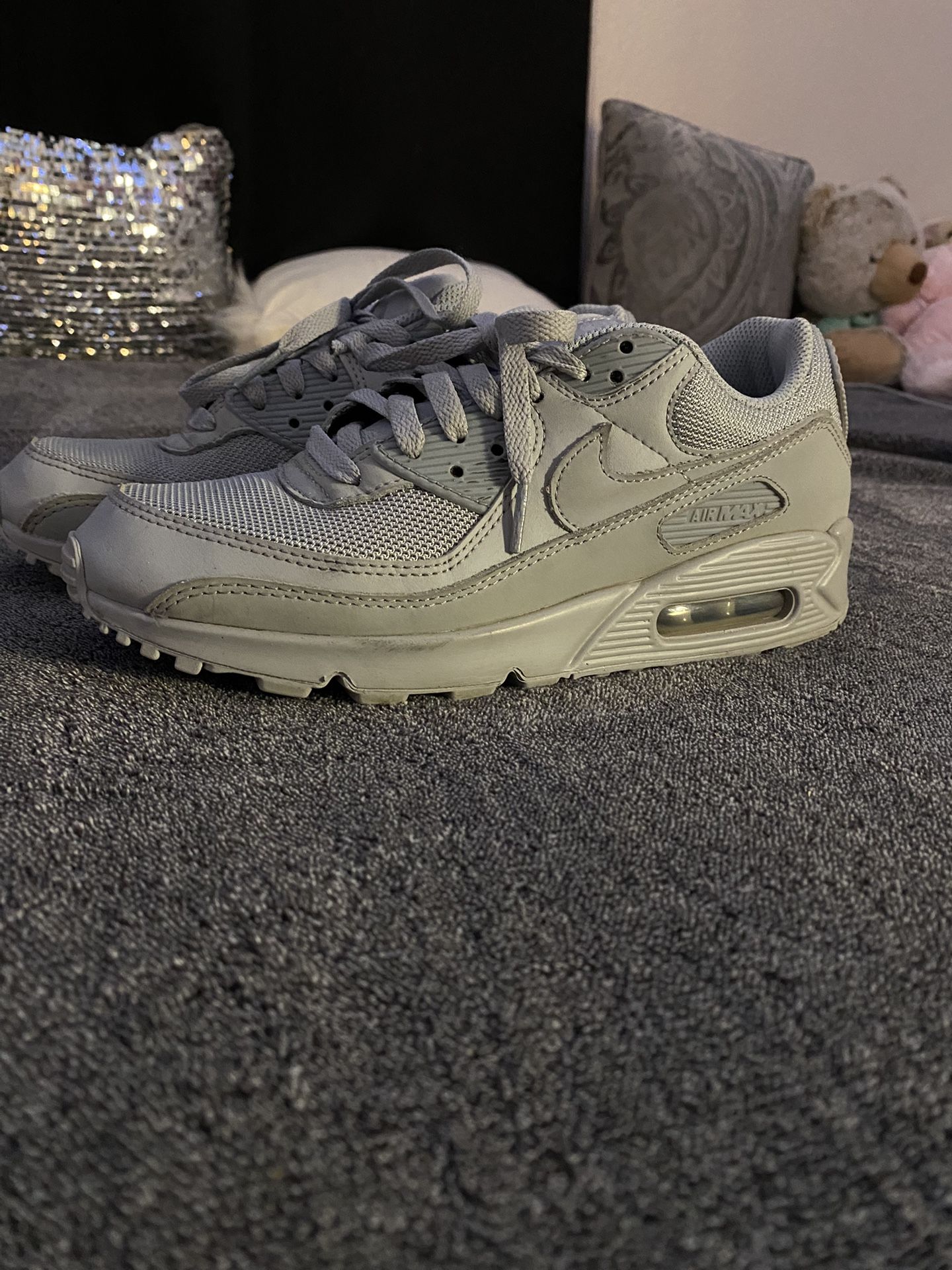 Gray Nike Air Max Shoes