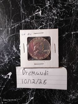 1961 Franklin Half Dollar Silver Coin