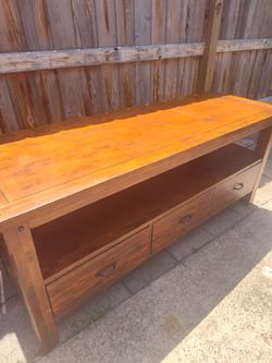 HI QUALITY WOODEN ENTRANCE TABLE MESA DE ENTRADA DE MADERA SOLIDA DESPONIBLE