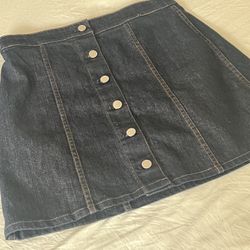 Theory Denim Skirt