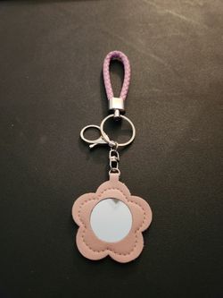 Flower Mirror keychain