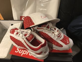 Supreme Nike Tailwind sneakers & hat combo