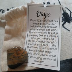  Meditation Onyx Stone New 