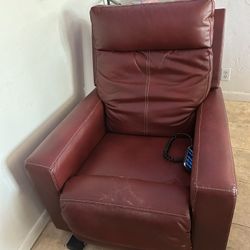 Maroon Lazy Boy Reclining Chair