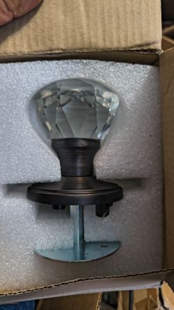 Crystal doorknob