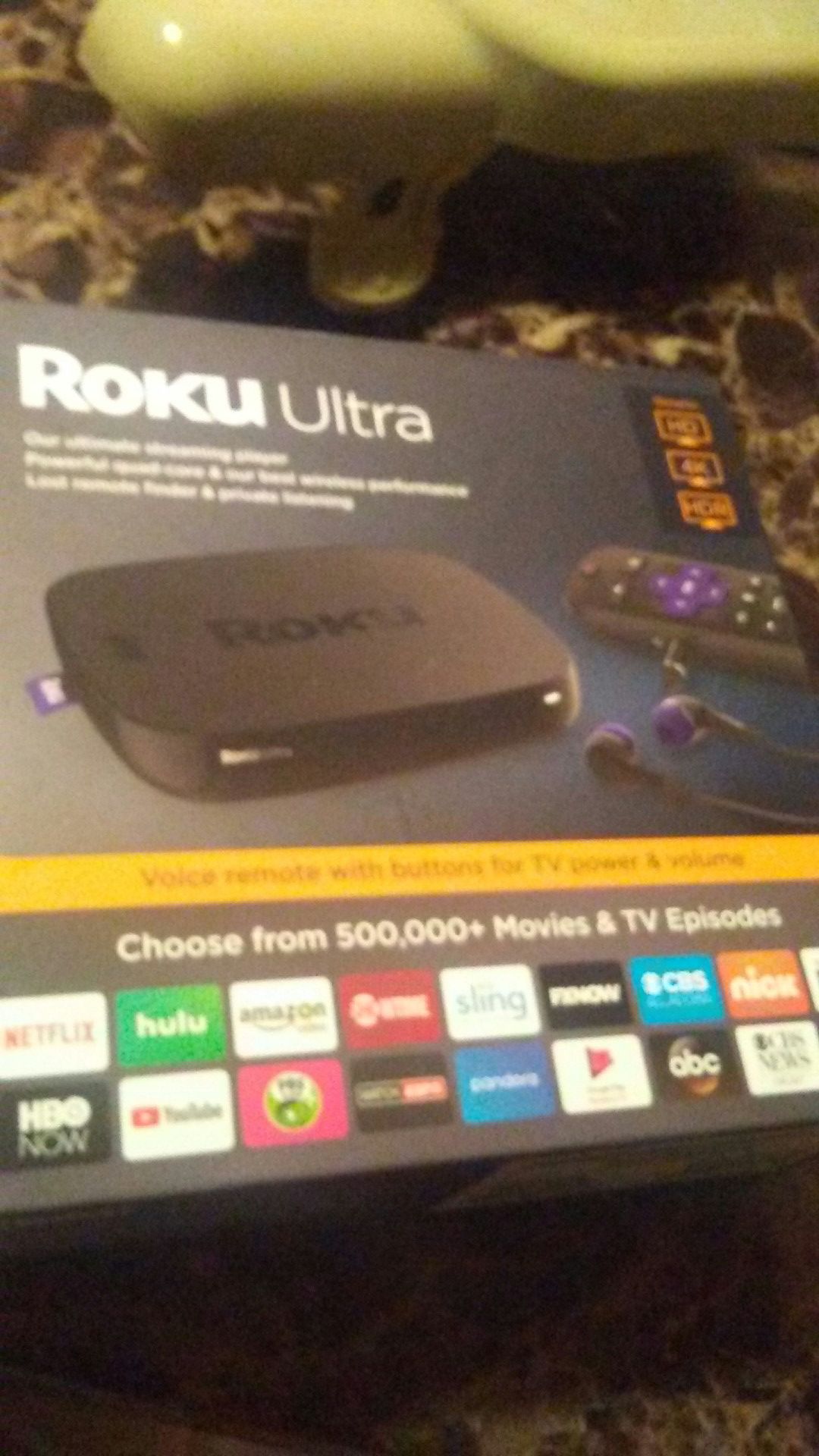 Roku Ultra - 4661R | 4K/HDR/HD Streamer Player w/ Voice Remote ~~>> Sealed