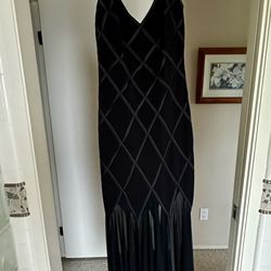 Tadashi Designer Vintage Black Dress - Lightly Worn